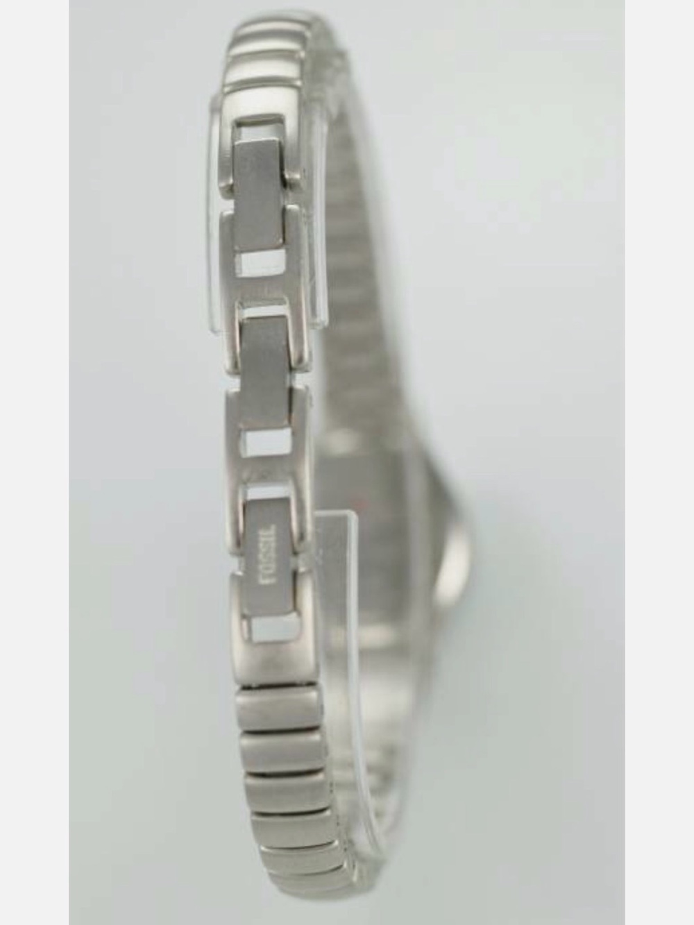 Fossil Watch Women Stainless Silver Steel 30m Water Resistant Battery Quartz - Picture 3 of 7